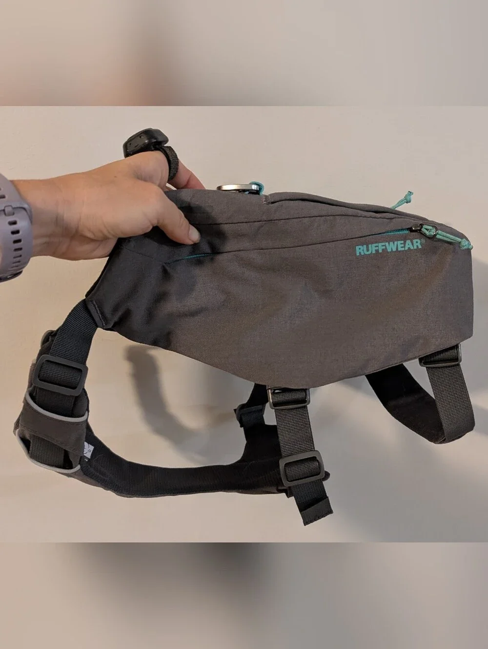 Ruffwear Switchbak Harness- Granite gray, Small
